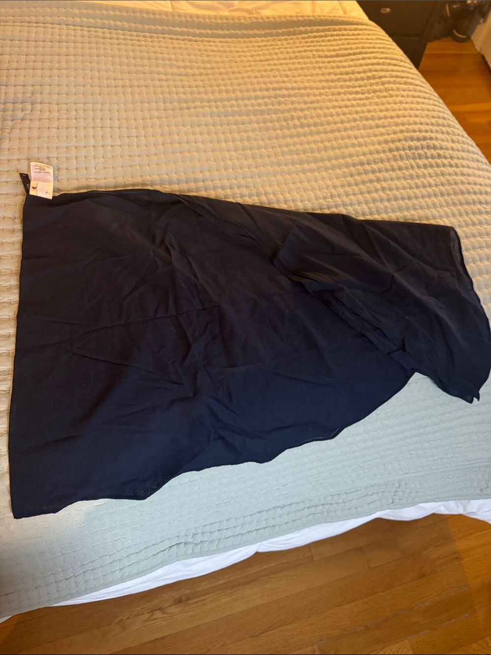 J. Crew Dark Navy Lightweight beach wrap Skirt